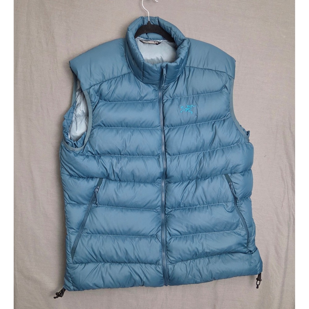 Arc'teryx Thorium SV Down Puffer Vest Men's XL Teal Blue 16472 2015 EUC